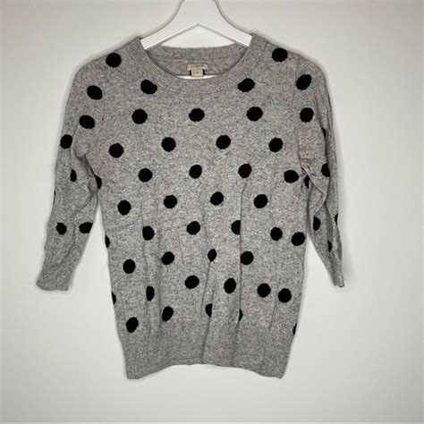 burberry polka dot sweater|Merino Wool Polka Dot Print Sweater .